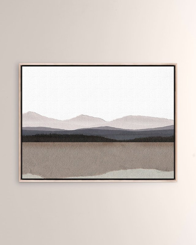 "Paper Land" Framed Giclee by Dan Hobday